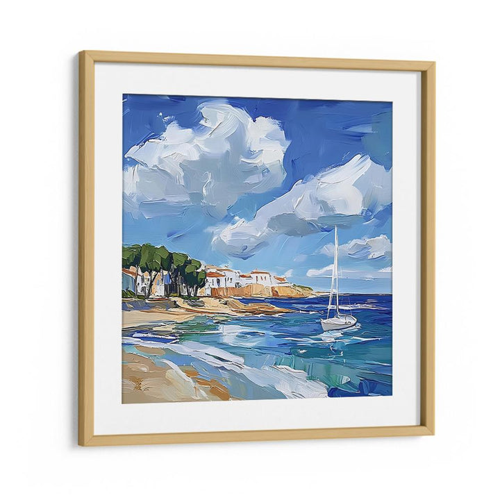 MEDITERRANEAN BEACH SAILBOAT