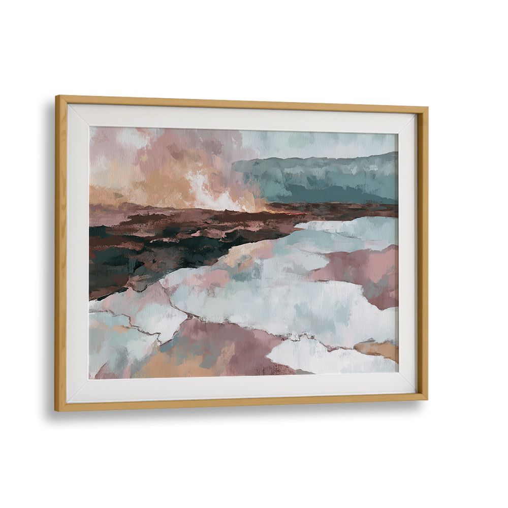 VOLCANIC SUNSET LANDSCAPE
