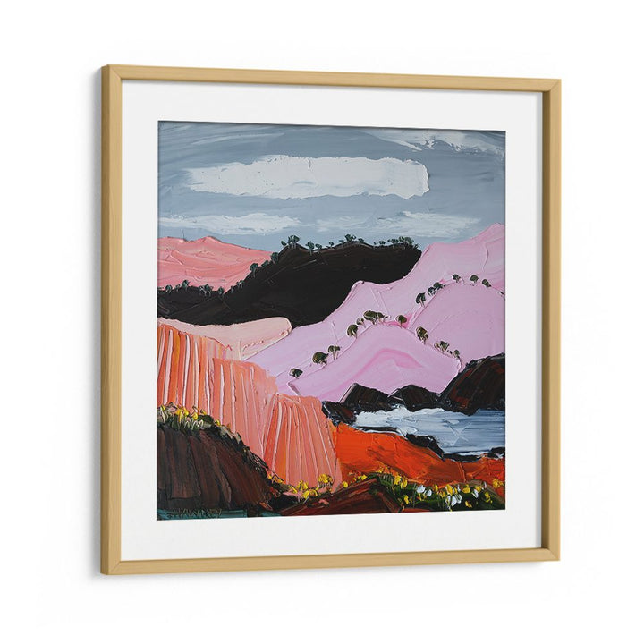 PINK COASTAL MOUNTAINS