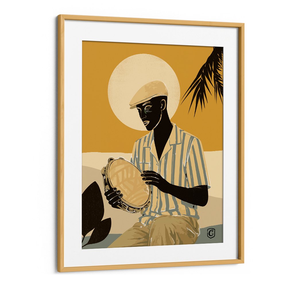 TROPICAL TAMBOURINE PLAYER