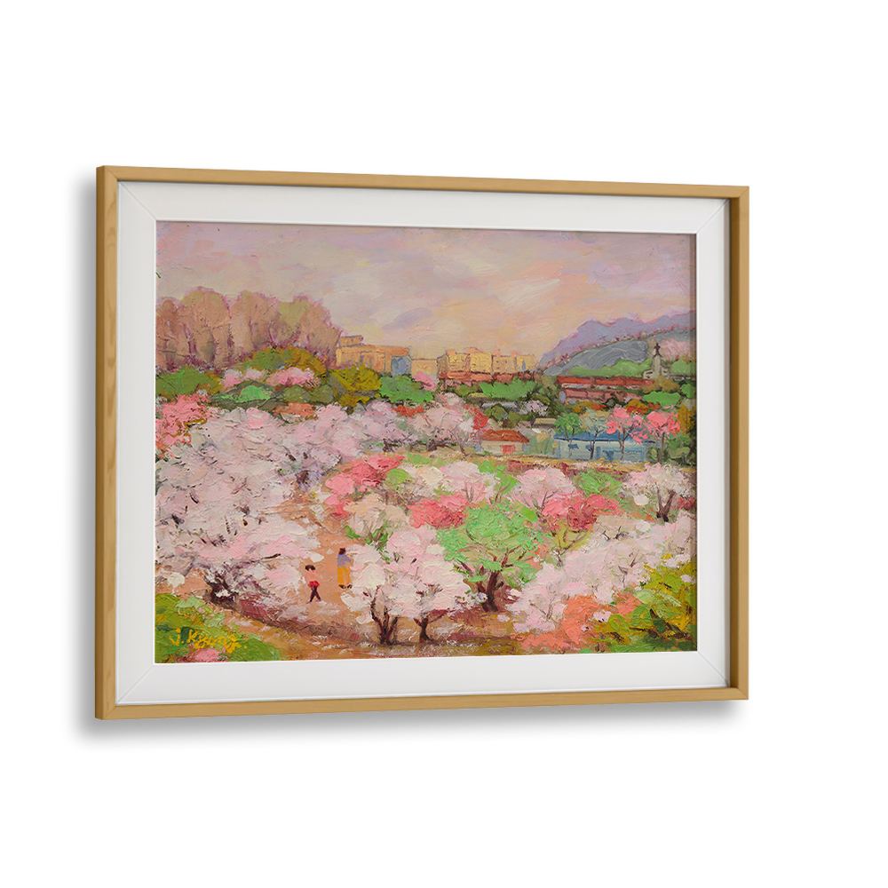 SPRING BLOSSOM CITYSCAPE