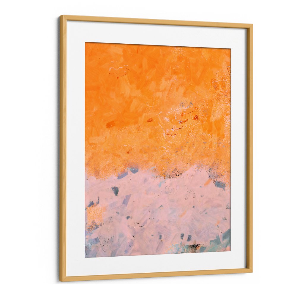 ORANGE BLUSH ABSTRACT
