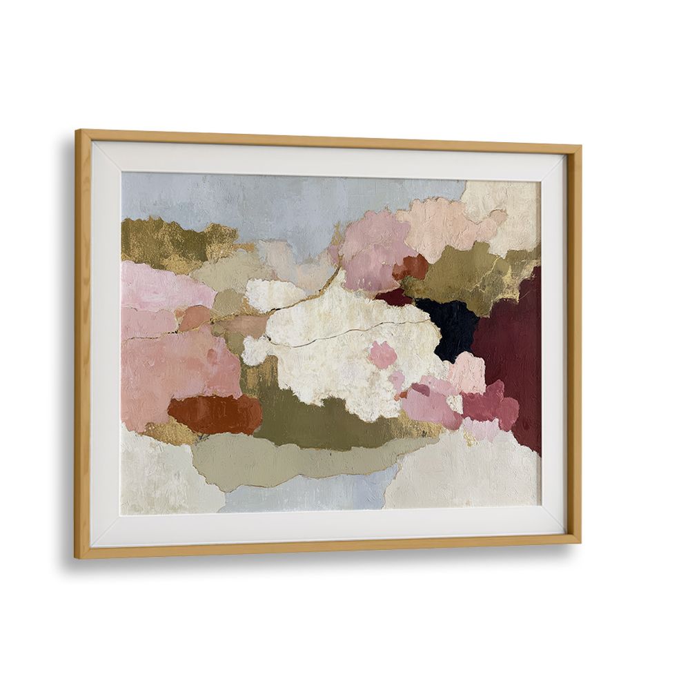 FRACTURED LANDSCAPE WITH GOLD VEINS