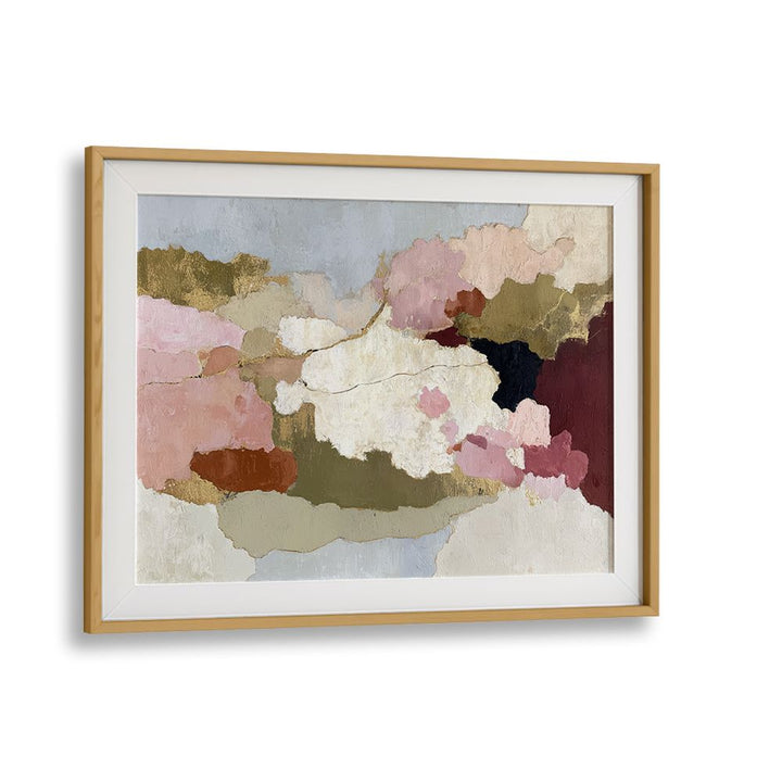 FRACTURED LANDSCAPE WITH GOLD VEINS