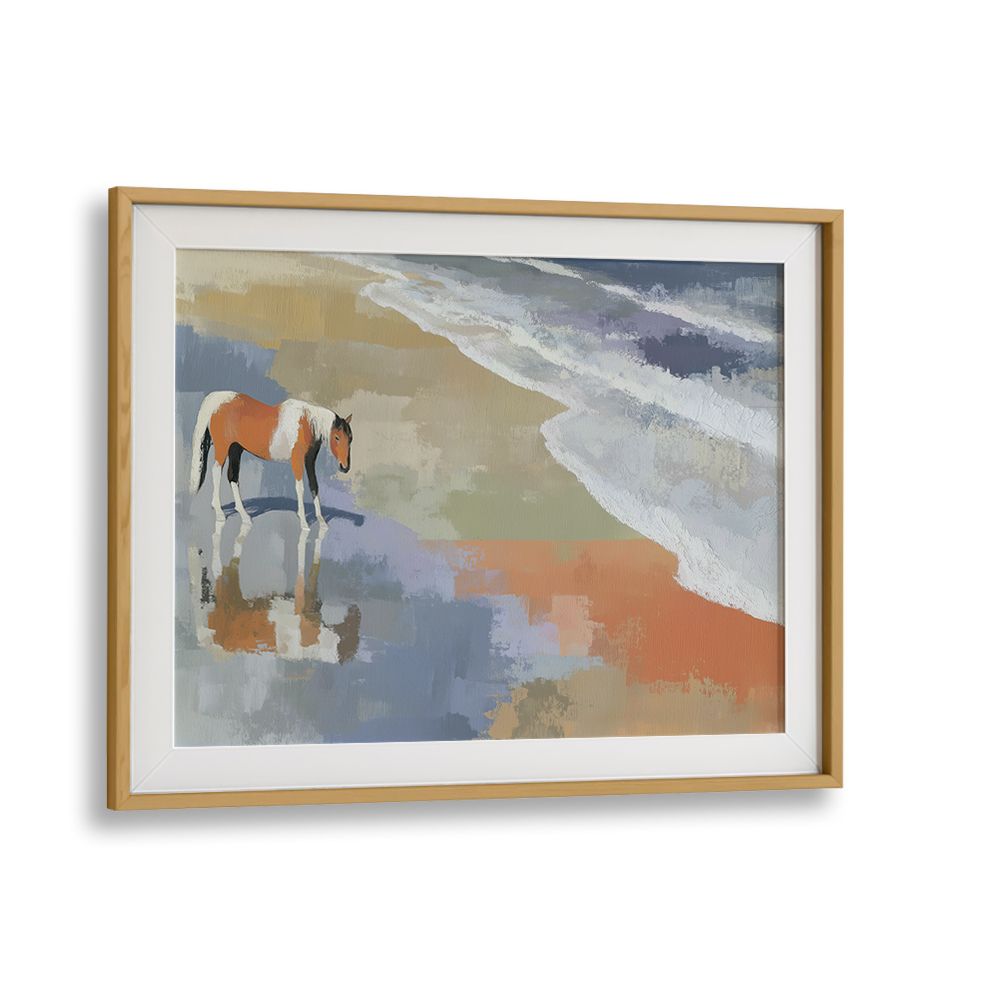 HORSE AT THE SHORE