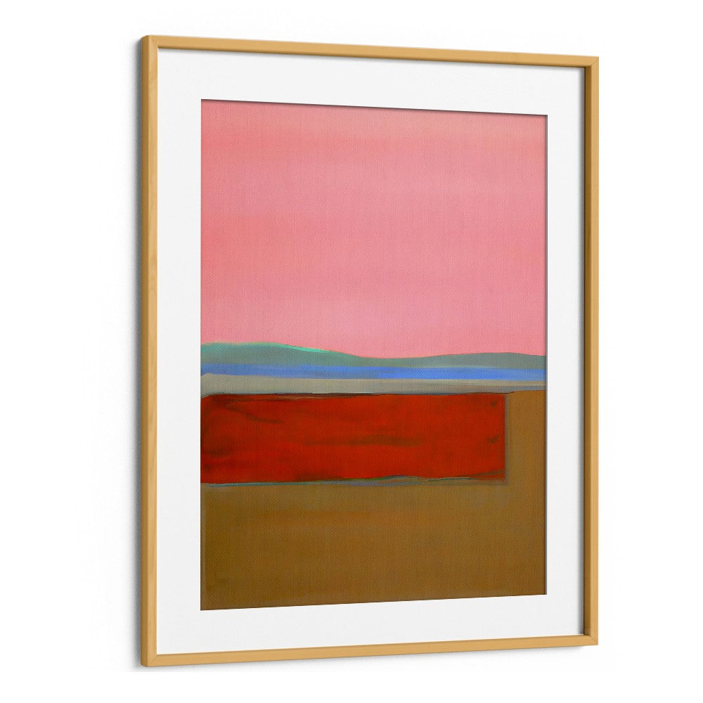 PINK ORANGE ABSTRACT
