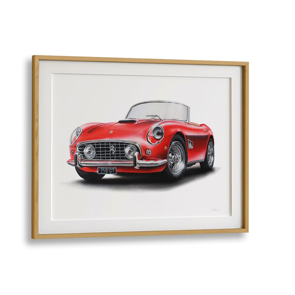 CLASSIC RED SPORTS CAR