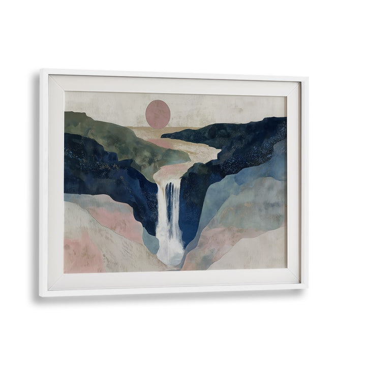 ABSTRACT WATERFALL LANDSCAPE