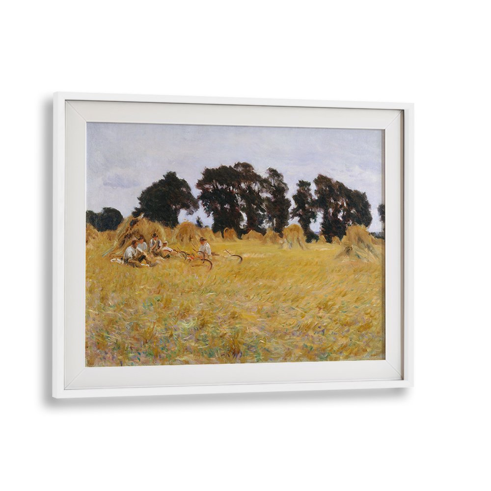 REPARS RESTING IN A WHEAT FEILD