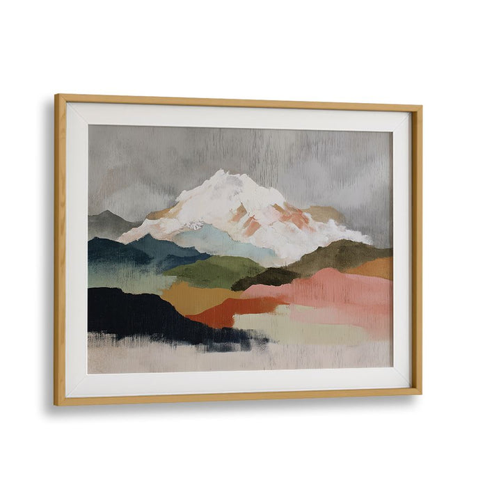 VEILED PEAK IN SPRING RAIN