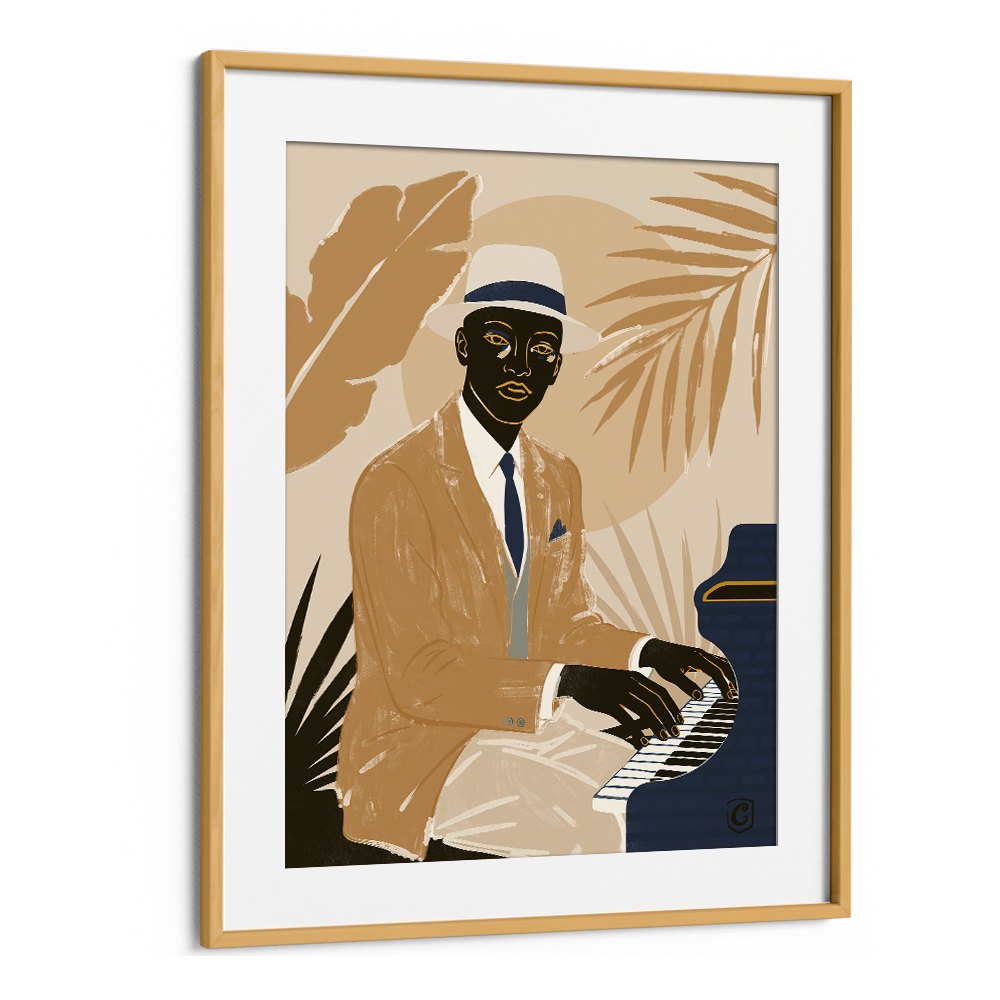 DAPPER JAZZ PIANIST