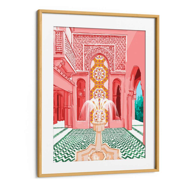 MOROCCAN COURTYARD FOUNTAIN