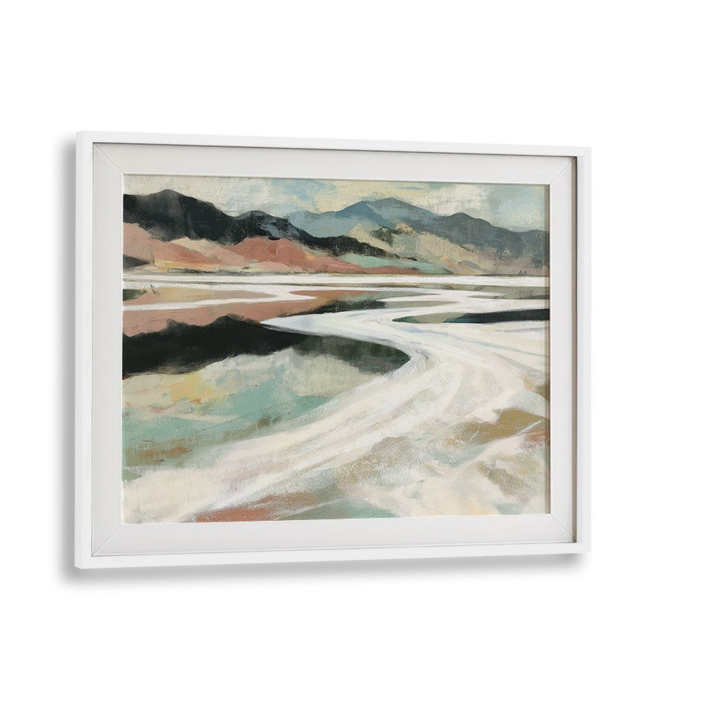 ABSTRACT DESERT SALT FLATS