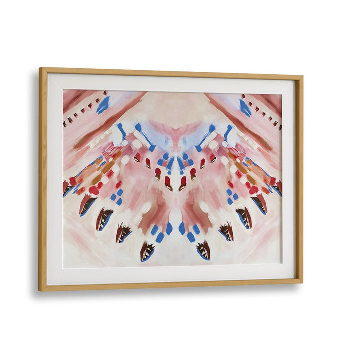 BLUSH BLUE BRUSHSTROKES
