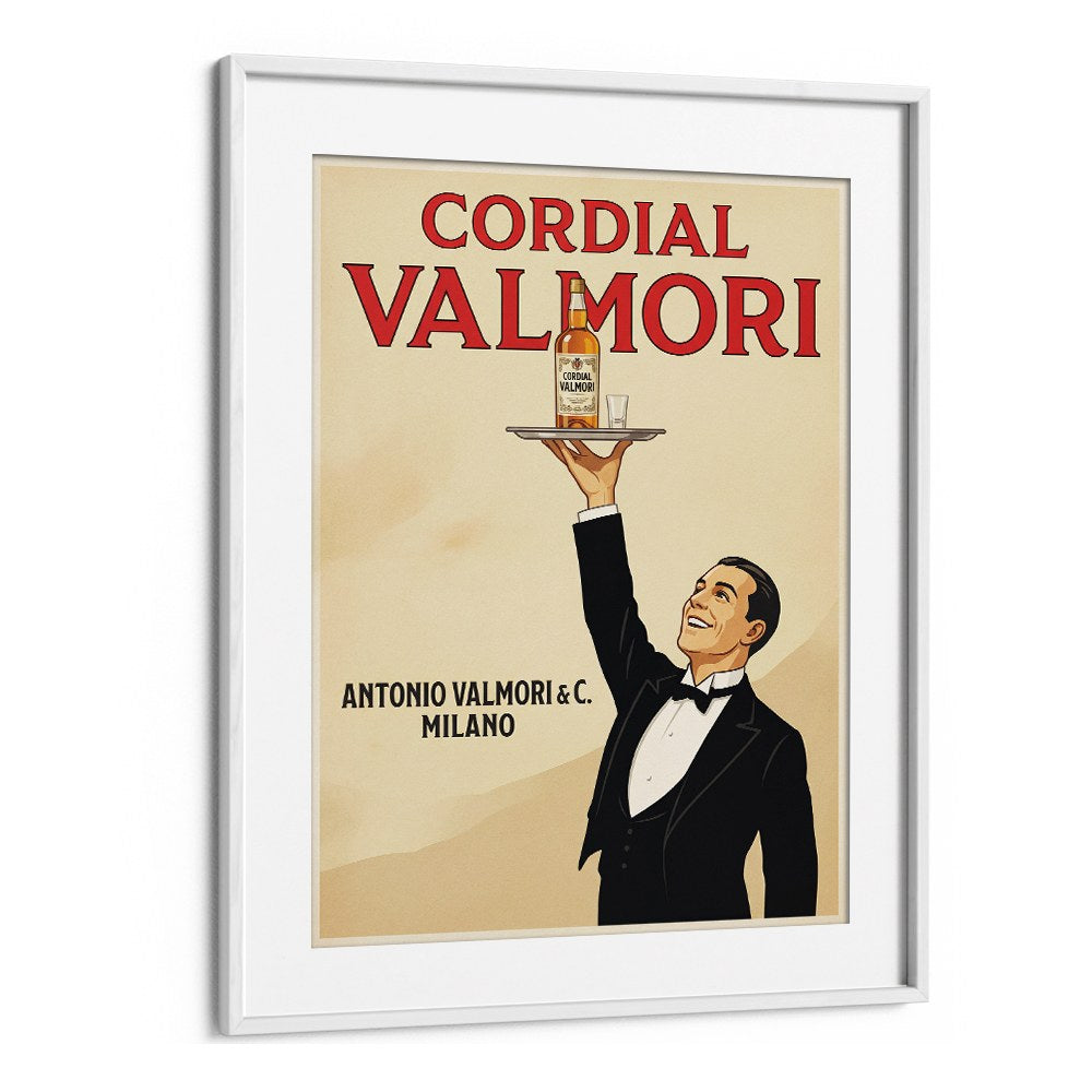 ELEGANT WAITER CORDIAL AD