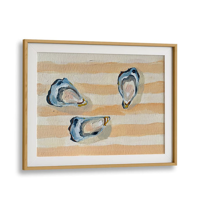COASTAL OYSTERS ON STRIPES
