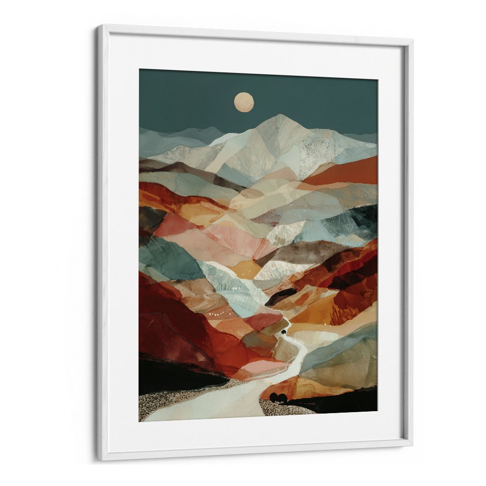 MOUNTAIN PASS AT NIGHT