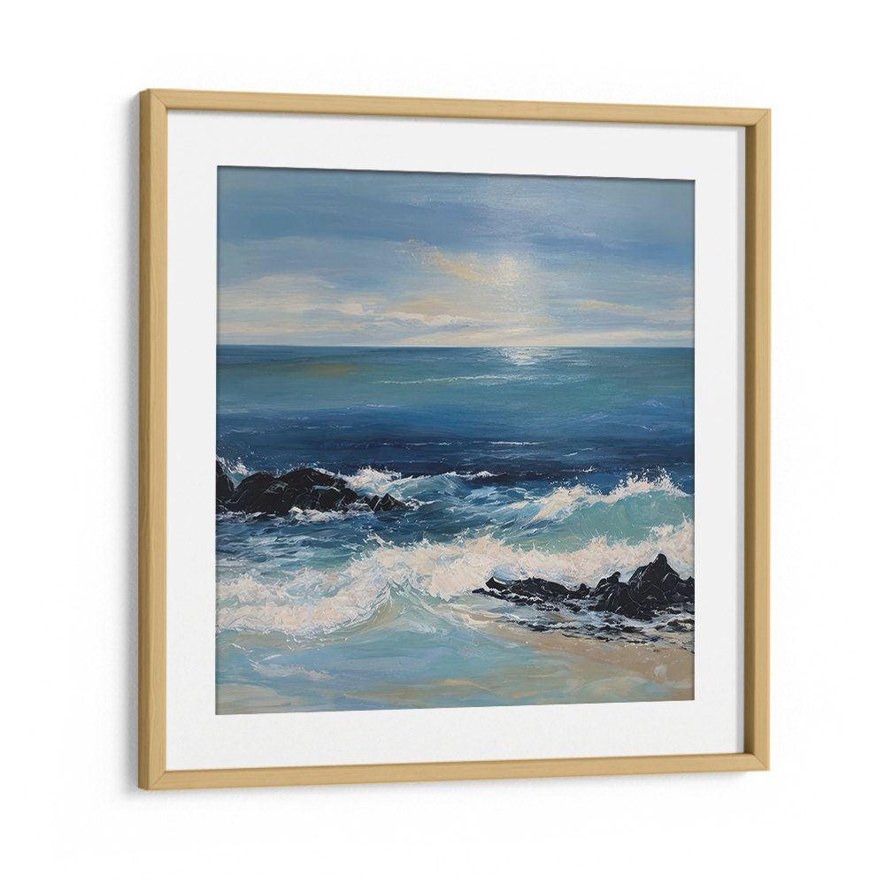 CRASHING OCEAN WAVES