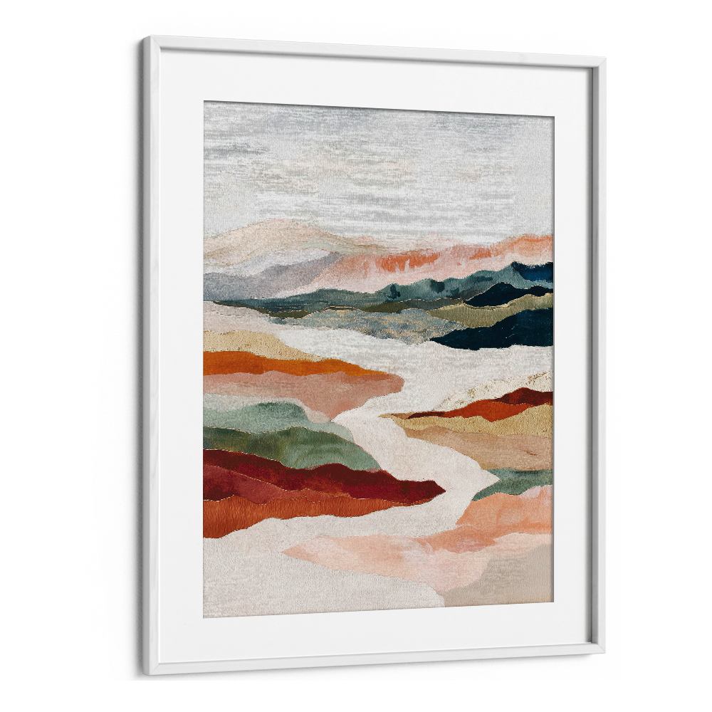 MOUNTAIN VALLEY WITH FLOWING RIVER