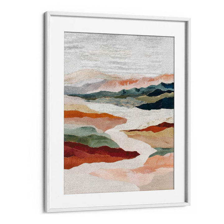 MOUNTAIN VALLEY WITH FLOWING RIVER