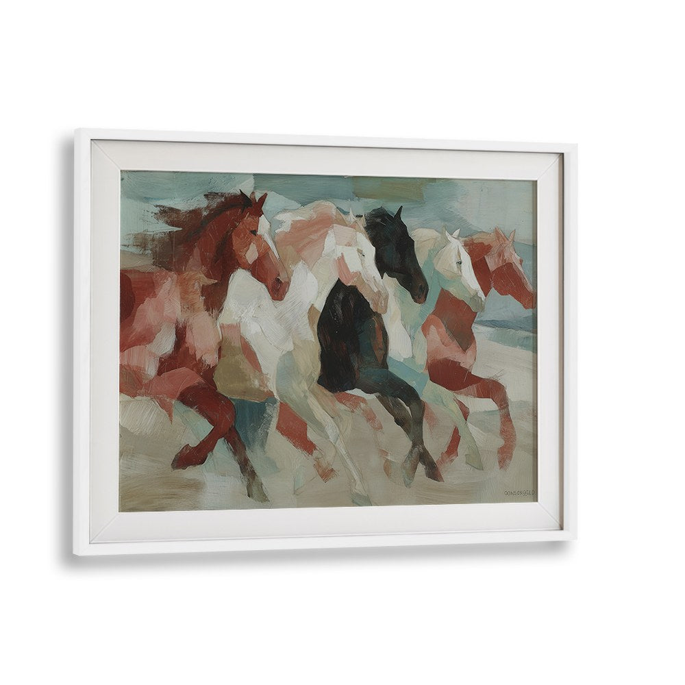 WILD HORSES IN MOTION