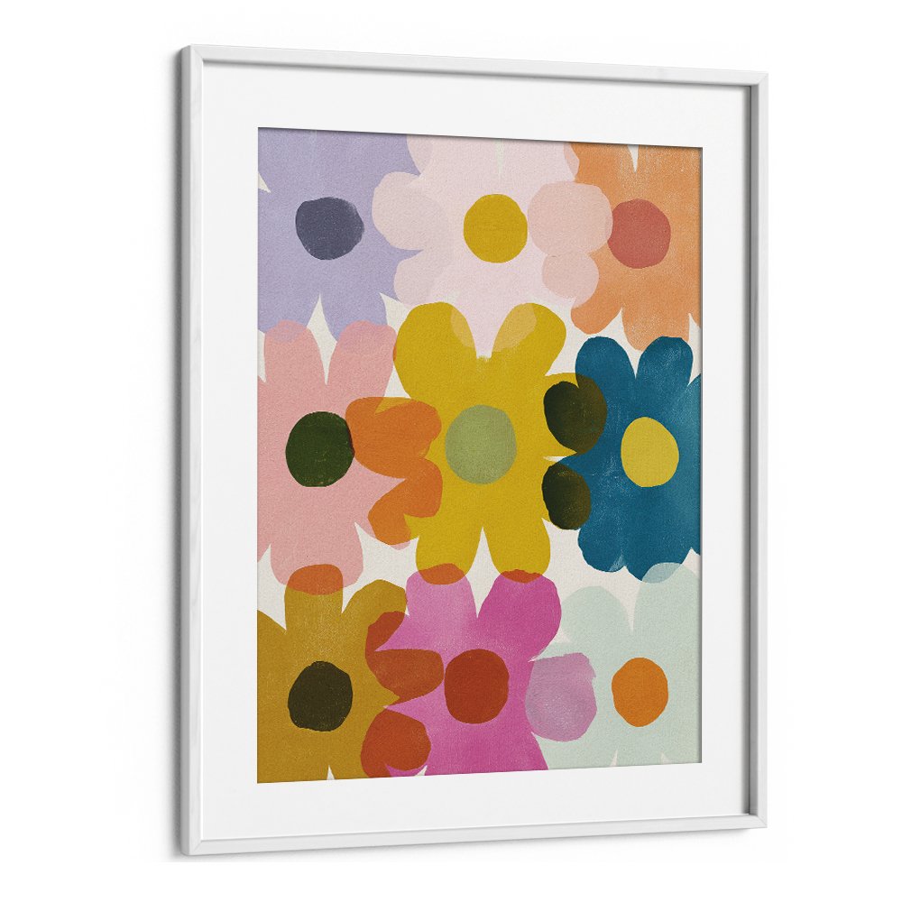 COLORFUL ABSTRACT FLOWERS