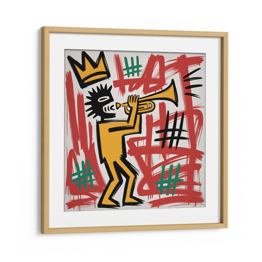 CROWNED JAZZ TRUMPETER