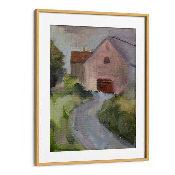 BARN ON A RURAL ROAD