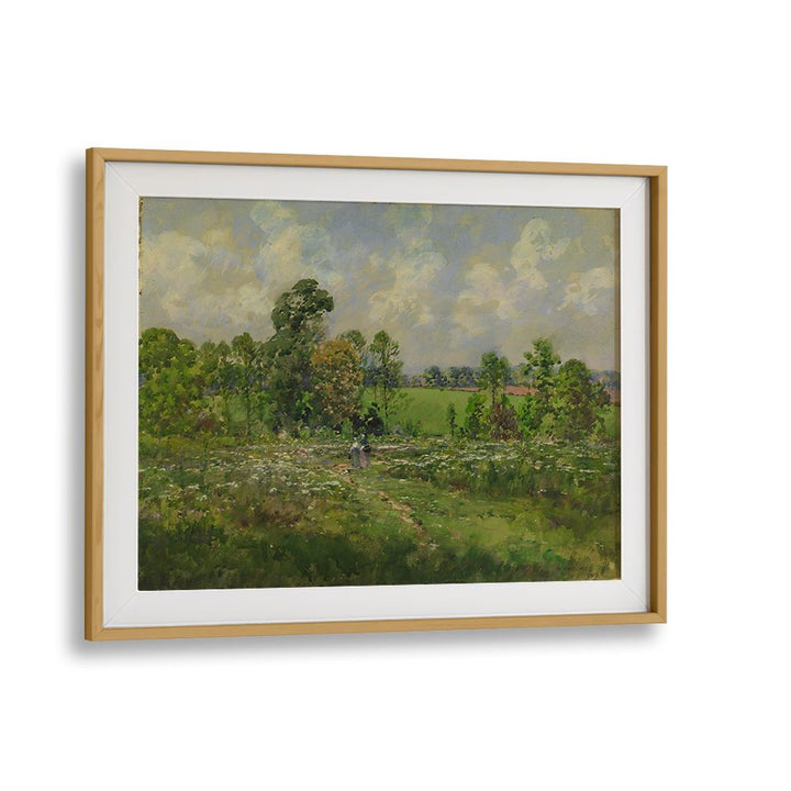 FLOWERY MEADOW ,VINTAGE LANDSCAPE
