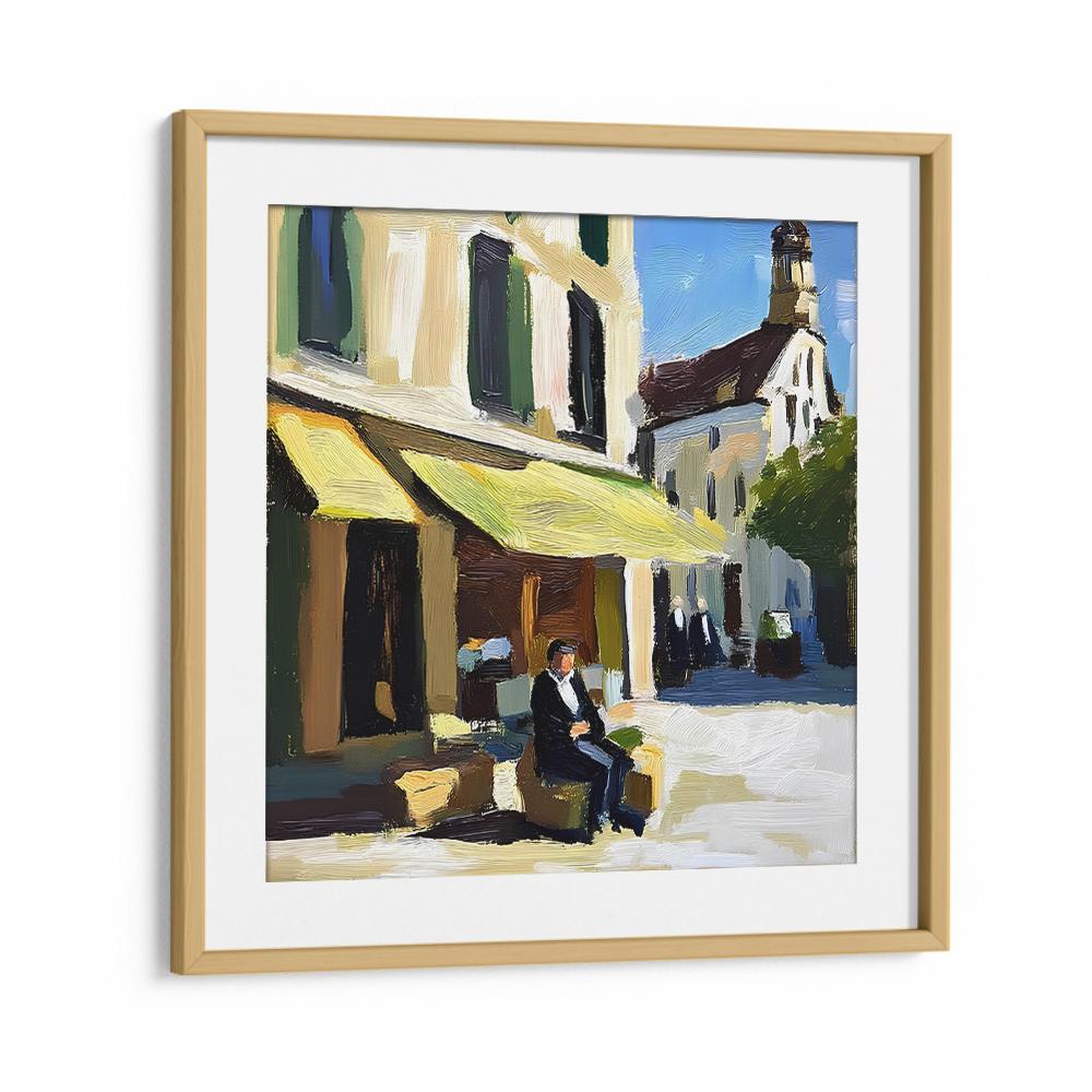 MAN AT SUNNY CAFE