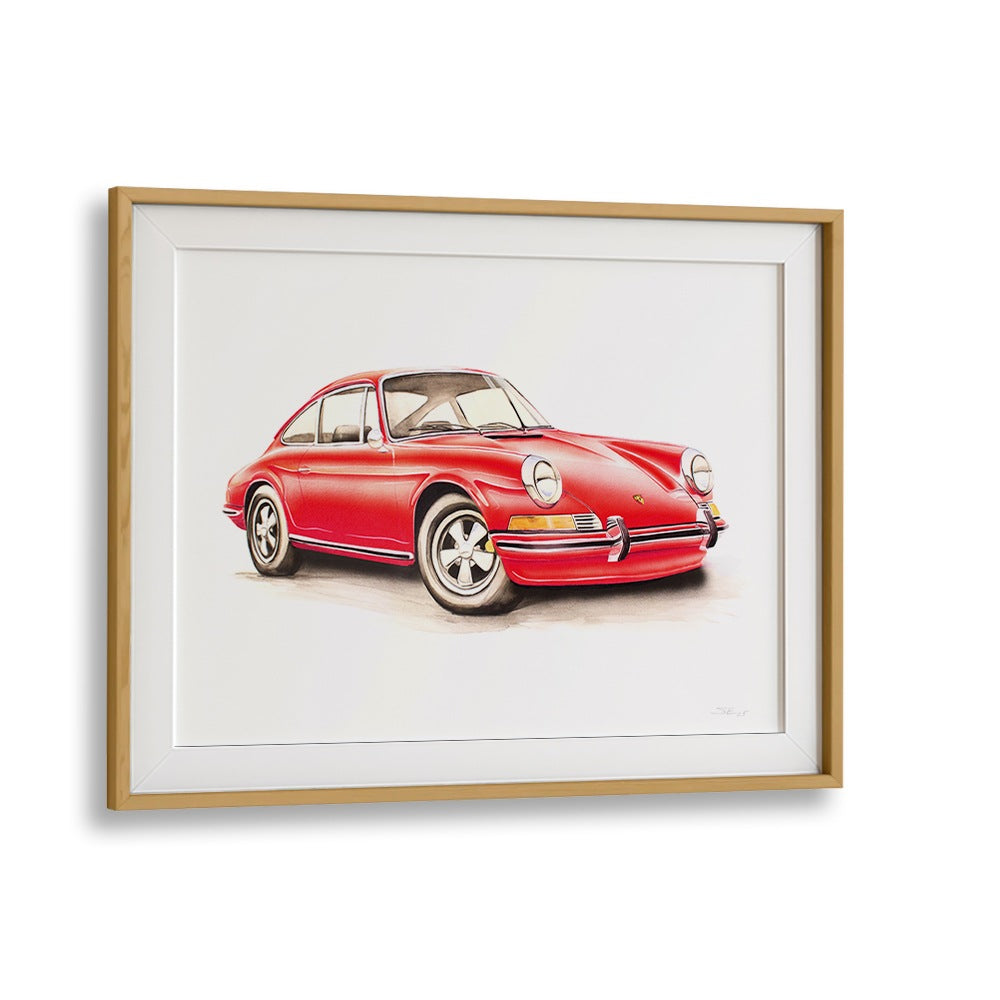 RED CLASSIC SPORTS CAR