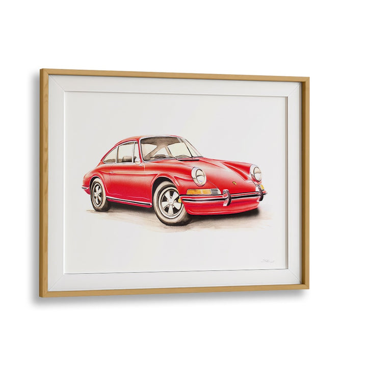 RED CLASSIC SPORTS CAR
