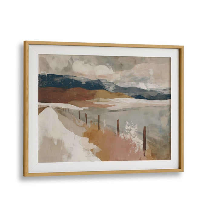 DESERT RANCH WITH DISTANT BUTTES