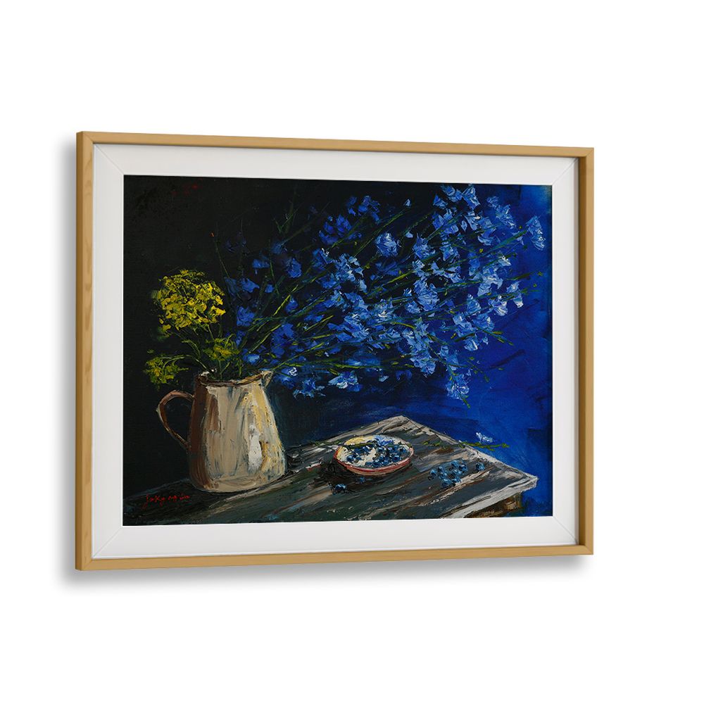 VIBRANT BLUE STILL LIFE