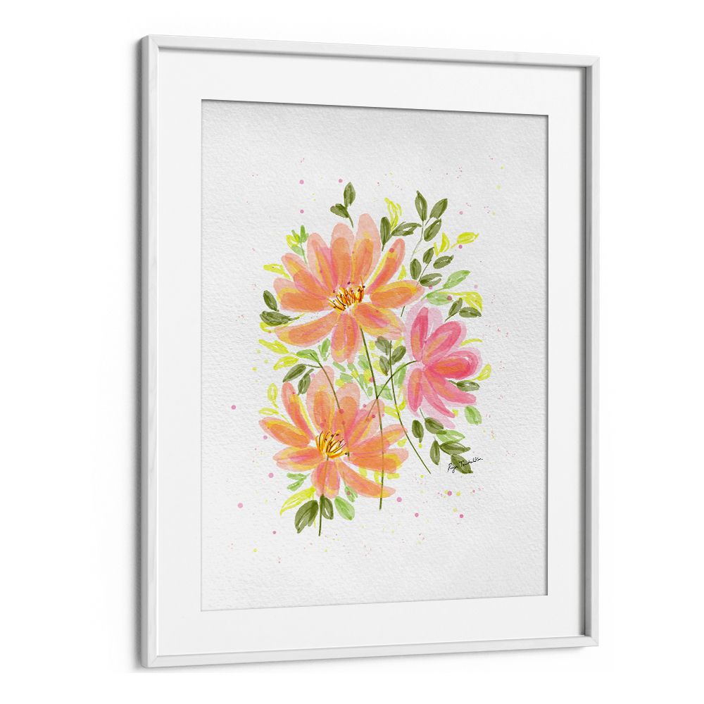 ORANGE FLORALS III