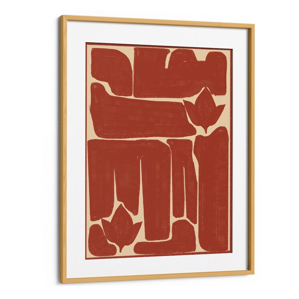 TERRACOTTA FLORAL SHAPES