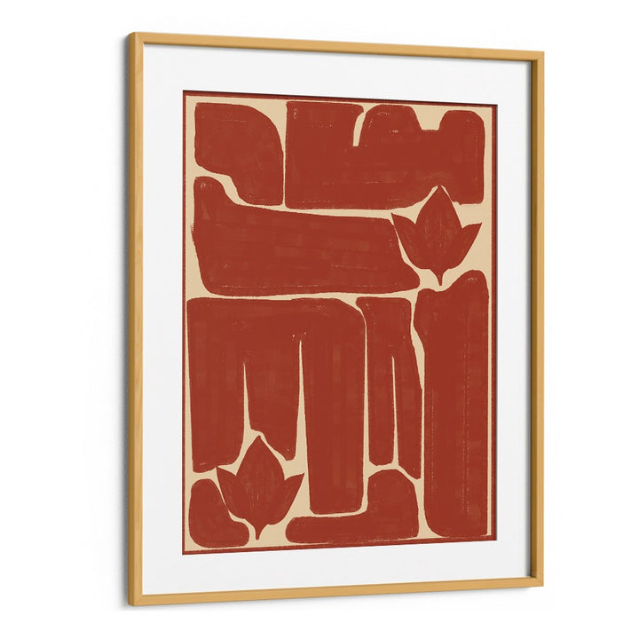 TERRACOTTA FLORAL SHAPES