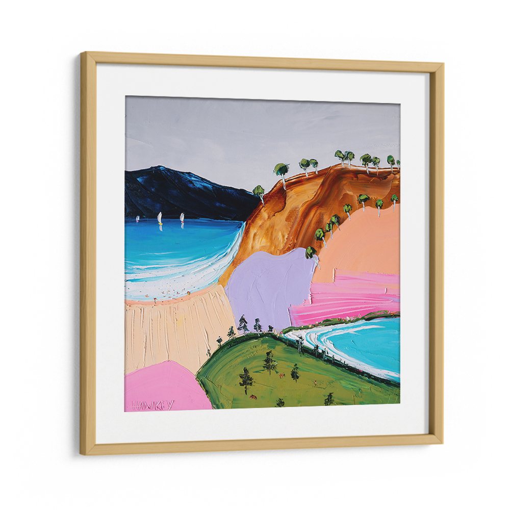 VIBRANT COASTAL SCENE