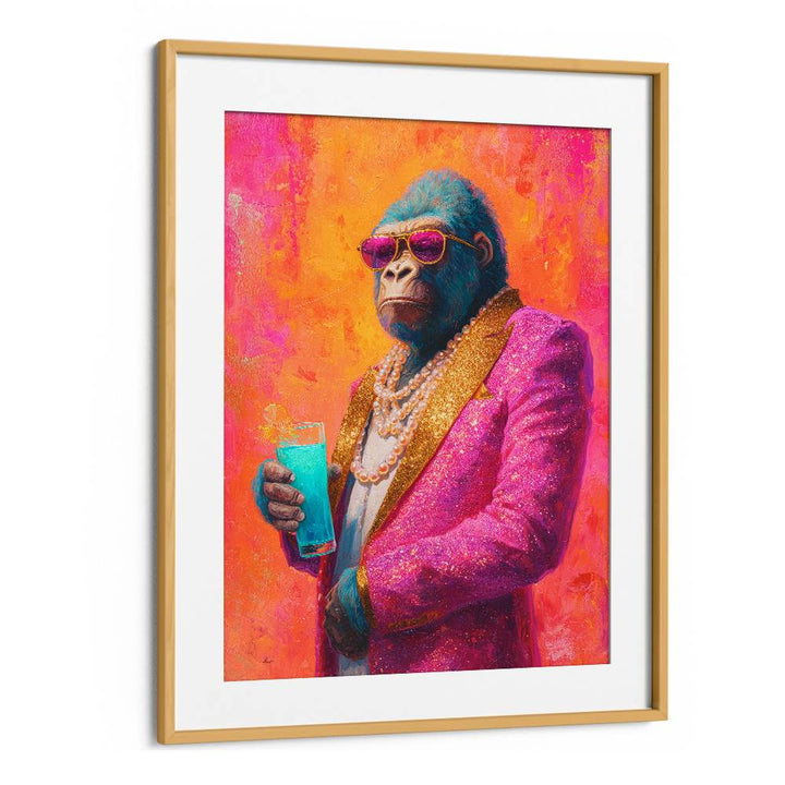 COOL GORILLA PINK SUIT
