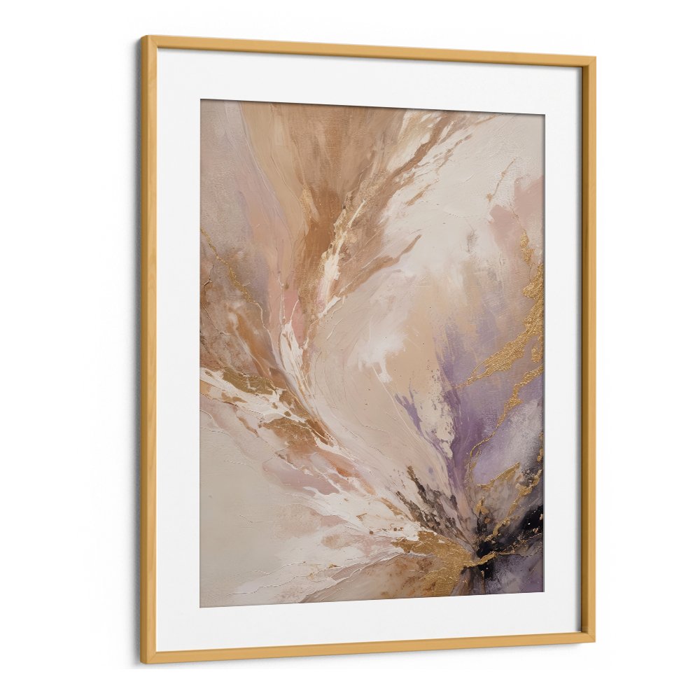 GOLDEN FLUID ABSTRACT