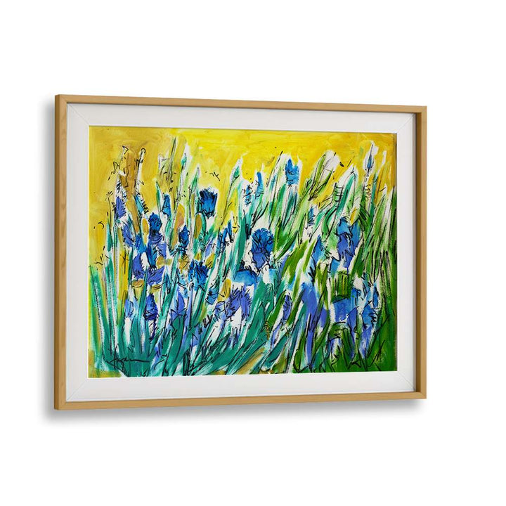 BURST OF BLUE BLOOMS