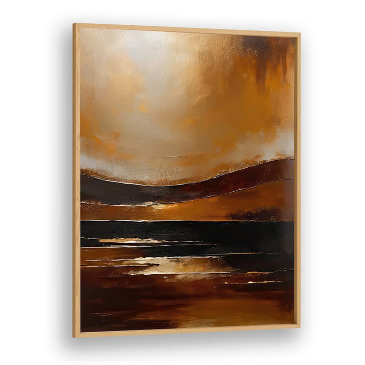 ABSTRACT SUNSET LANDSCAPE