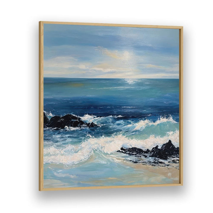 CRASHING OCEAN WAVES