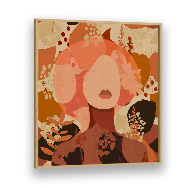 ABSTRACT AUTUMN WOMAN