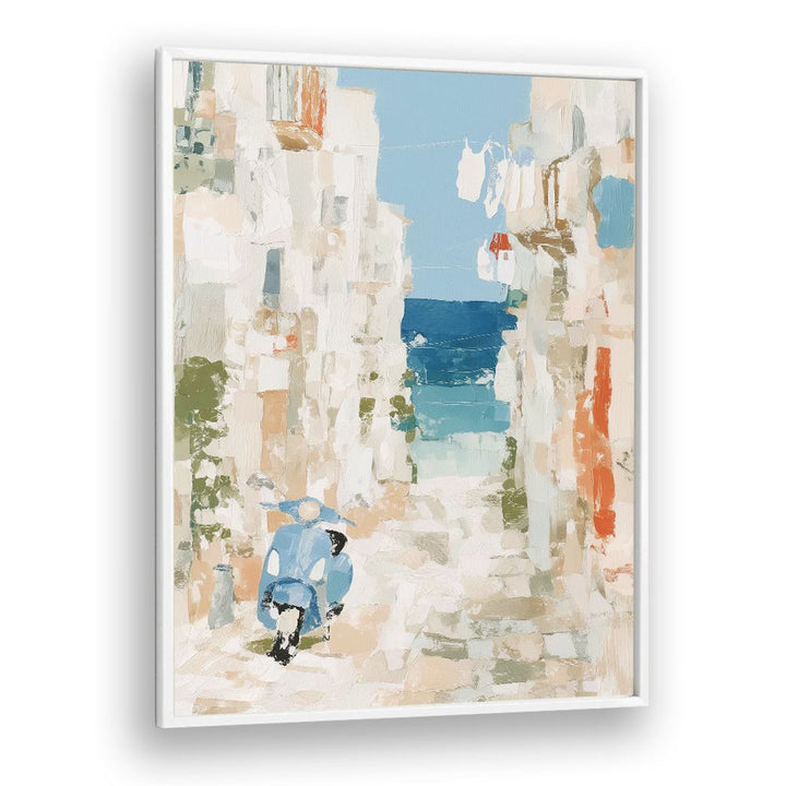 NARROW ALLEY WITH VESPA