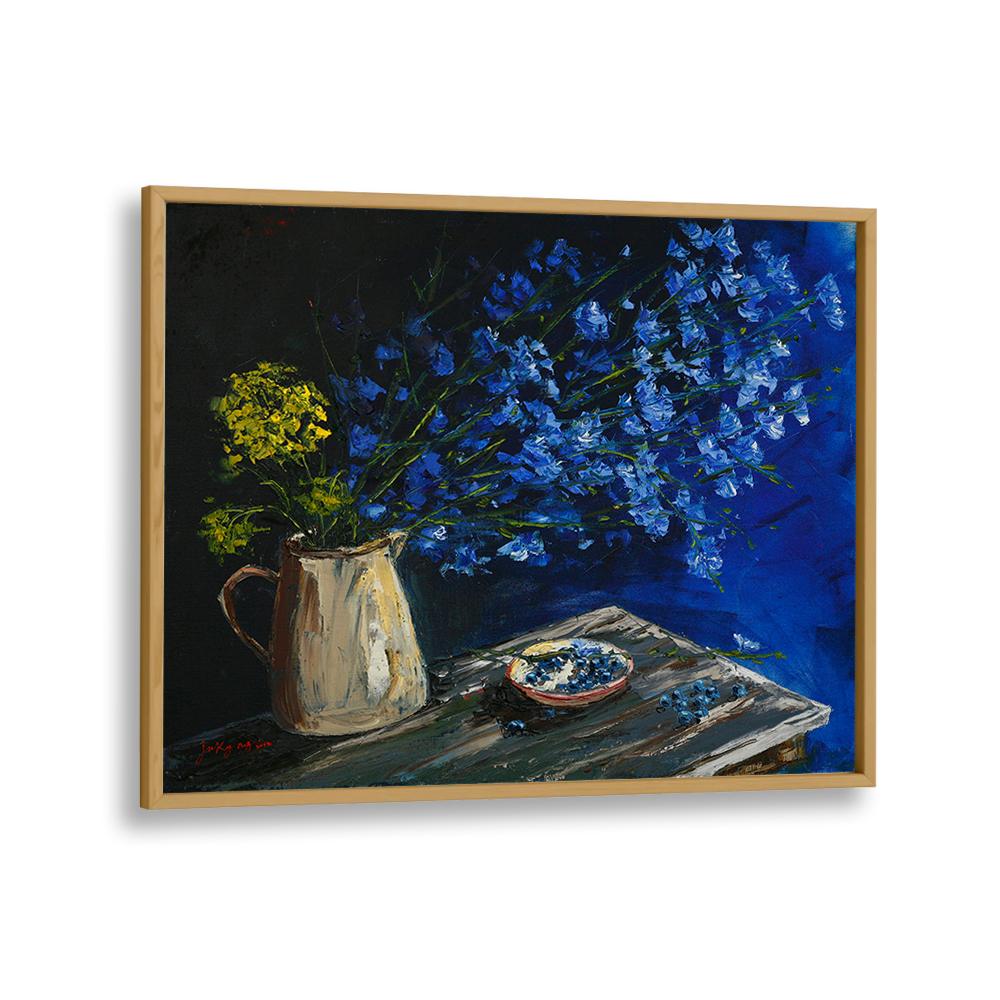 VIBRANT BLUE STILL LIFE