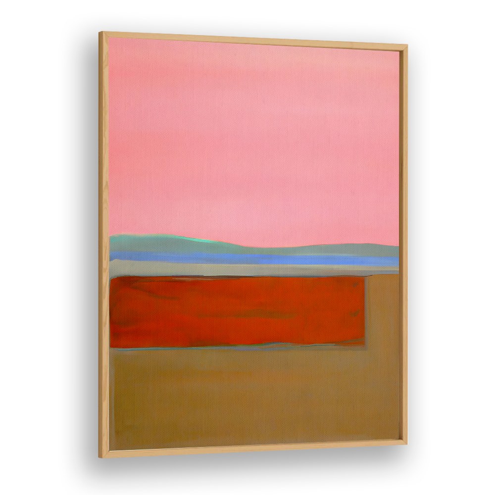 PINK ORANGE ABSTRACT
