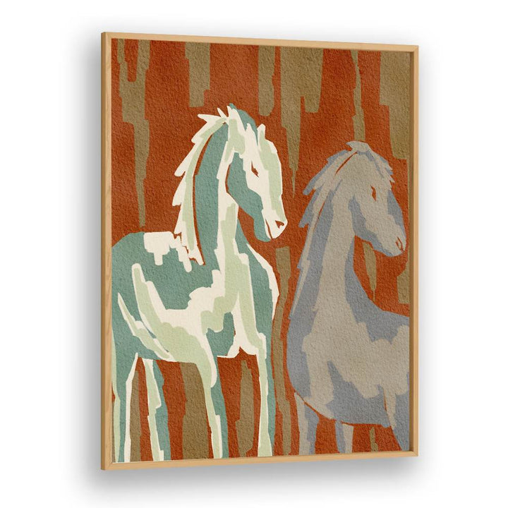 ABSTRACT FOREST HORSES