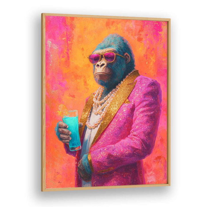 COOL GORILLA PINK SUIT