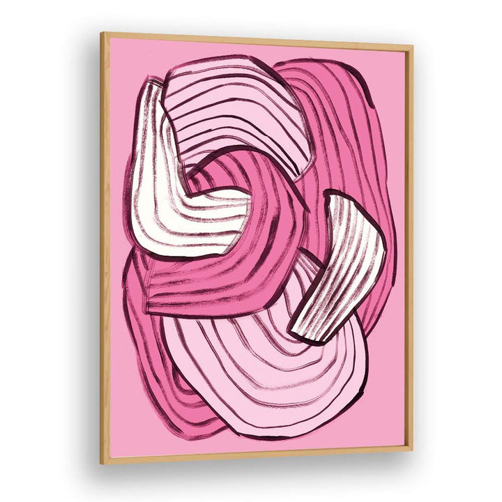 ABSTRACT PINK FLOW